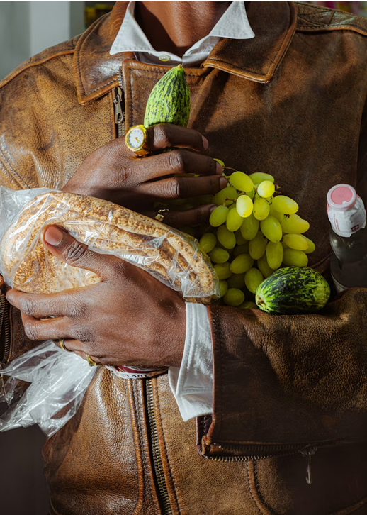 Fresh groceries ready for delivery